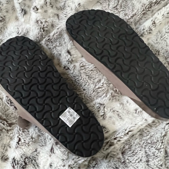 Sketchers Luxe Foam Slip On Sandal Slide Brown - Picture 5 of 7